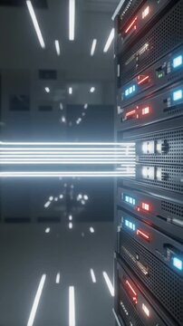 Digital Data Flow in Modern Server Center