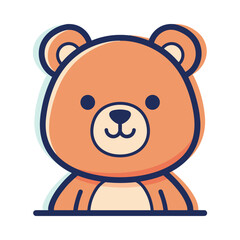 Cute Cartoon Bear Illustration