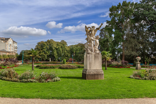 Thabor Park, Rennes, France