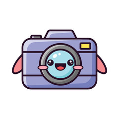 Cartoon Camera Character Illustration