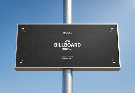 Horizontal Billboard Mockup