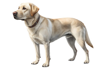 Realistic farm dog, full body, standing pose, neutral natural position, realistic proportions, clean detailed fur texture, soft studio lighting, eye level view, centered composition, isolated on trans