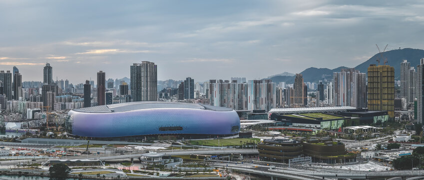 Dec 14 2025 Kai Tak Sports Park Modern Stadium in Kowloon Hong Kong