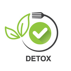 Creative Detox icon for web design, templates, infographics.