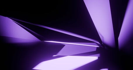 Futuristic architecture background building geometric shape 3d render