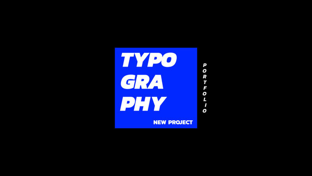 Typography Title 8