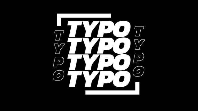 Typography Title 3
