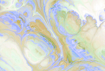  fantasy aerial view marbling in light purple green khaki