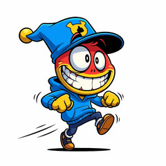 Fototapeta premium cartoon character