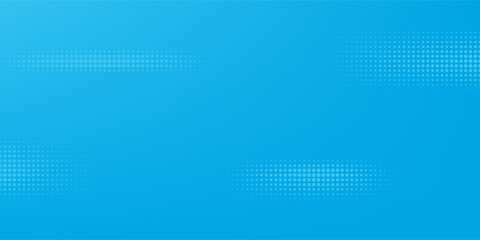 Halftone dots on blue background. Comic pop art style blank layout. Template design for comic book, presentation, sale or web banner. eps10