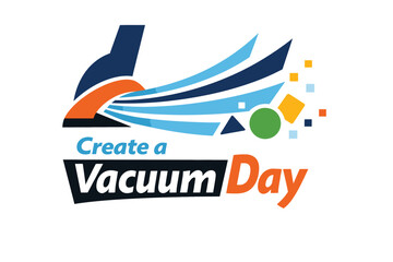 Minimal Appliance & Clean Symbol for Create a Vacuum Day