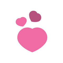 love   logo icon illustration flat