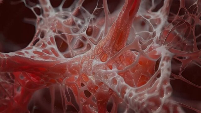 a 3D representation of fat melting