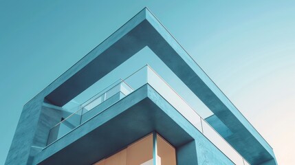 Commercial Property Branding Background Minimal 