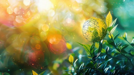 Esg Sustainability Abstract With Clean Eco Gradients 