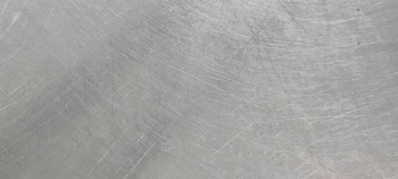 Scratches on stainless steel surface