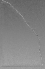 Dna double helix molecule micrograph in gray