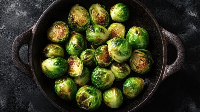 Bowl of green broccoli is sitting on a counter. The broccoli is cooked and ready to eat