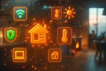 Smart home network security and energy management