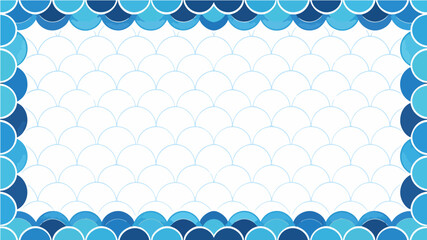 Beach themed poster background