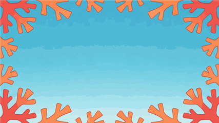 Beach themed poster background