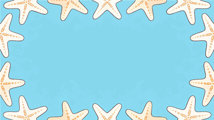 Beach themed poster background