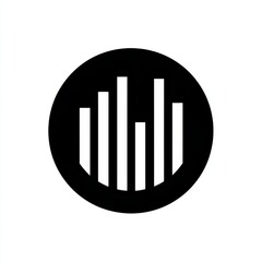 Obraz premium behavioral finance pictogram black and white icon