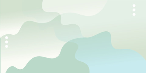 Minimalist abstract background with liquid shape gradation. Template banner gradient color with geometric element. Vector