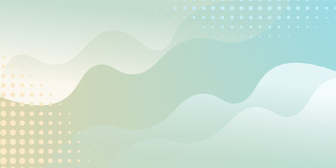 Minimalist abstract background with liquid shape gradation. Template banner gradient color with geometric element. Vector