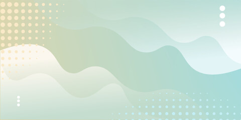 Minimalist abstract background with liquid shape gradation. Template banner gradient color with geometric element. Vector