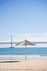 Fototapeta premium Beautiful Gwangalli Beach in Busan
