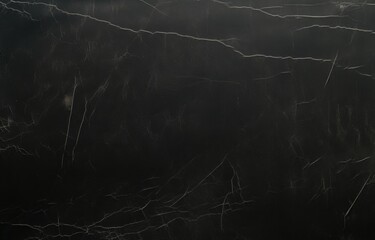 A smooth black marble surface with subtle white veining, creating an elegant and modern aesthetic.