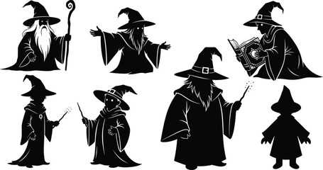 Chef and superhero silhouette illustration, black vector design, cleaver, stethoscope, meat fork, cape, emblem, everyday hero concept art © Saiful Islam