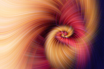  dramatic orange red swirling line intertwined spirals