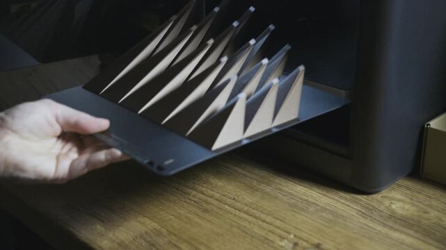 Removing 3D printed parts