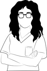 Nurse. Female medic. Patient care. Help and professional medical support. Medicine and healthcare.