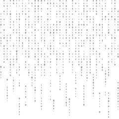 Matrix. Dynamic background. Virtual space. Information flow. Binary code matrix.