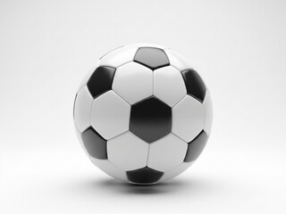 soccer ball isolated on white