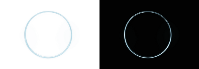 Abstract background glowing neon line round shape PNG