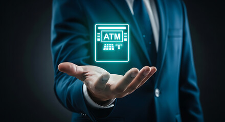 Automated Teller Machine Business Technology Finance Money ATM Banking