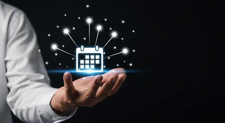 Schedule s agment Reminders Deadline Digital Calendar Planner Hand