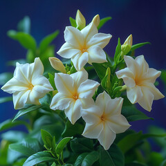Obraz premium Gardenia tuberose plum perfume inspiration creamy floral fragrance notes