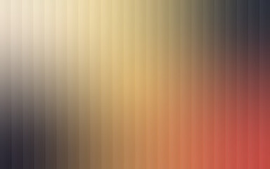 Holographic glass distortion in Retro Warm Classic (1950s Feel). Blurred ripple stripes with glossy vertical gradient, vector illustration