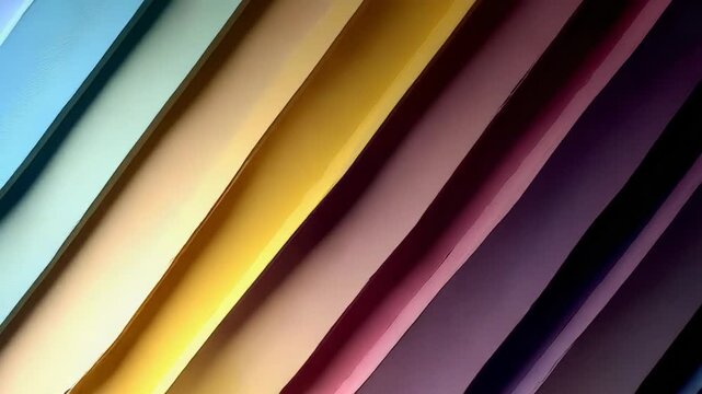Soft pastel color waves creating a seamless diagonal pattern with artistic brushstroke textures, offering a versatile and gentle backdrop for various design projects and digital presentations