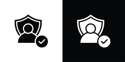 Protection Icon Sheet Black And White