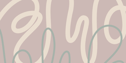 Artystyczne tło z organicznymi pętlami.