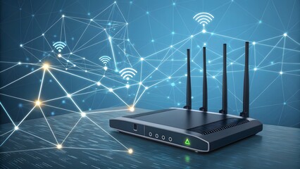 wireless network connection router