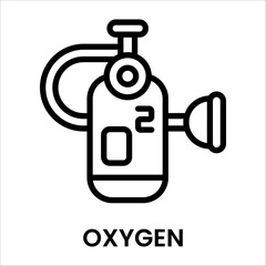 a Simple black line icon of 