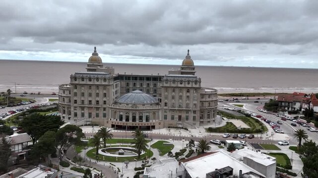 Historic Hotel Casino Carrasco and Spa in Montevideo. Luxury French-style architecture on the Uruguay coast.
