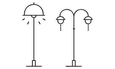 Ornate and Modern Street Lamps: Classic and Contemporary Lighting Fixtures for Urban and Park Spaces
